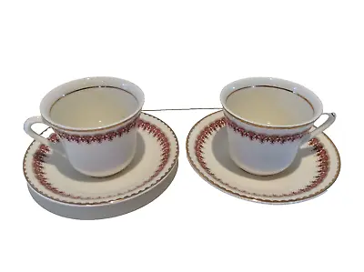 Buy Portland Pottery Cobridge Staffordshire Vintage Cups & Saucers  • 8£