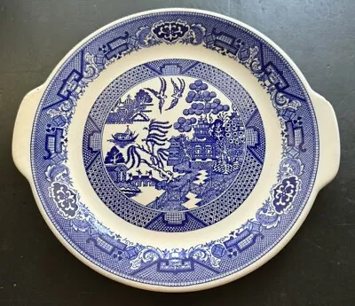 Buy Vtg Royal China Blue Willow Ware 10.5  Handled Platter/Tray Serving Plate • 24.13£