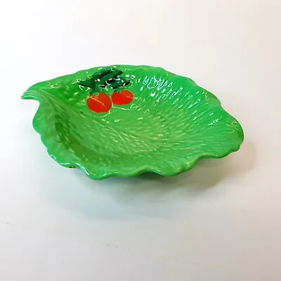 Buy Vintage Beswick Ware Lettuce/Cabbage Leaf & Tomato Small Dish - 1950s • 9.99£