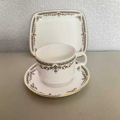 Buy Vintage ~ Royal Doulton ~ “WD” ~ Wardair Airlines Trio Cup, Saucer & Small Plate • 5£