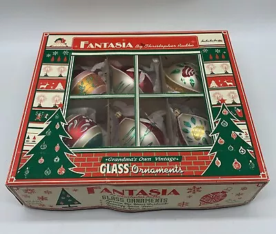 Buy Christopher Radko Fantasia Shiney Brite Ornaments Original Assortment 6  Poland • 283.49£