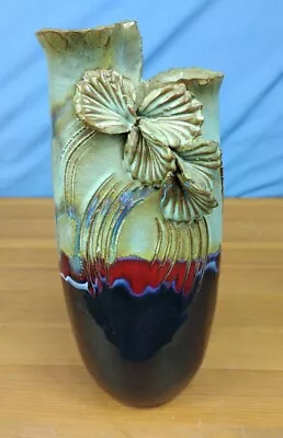 Buy Vintage Hand Thrown Vase Kinous Rodos  Pottery Greece  (UB1) • 19.99£
