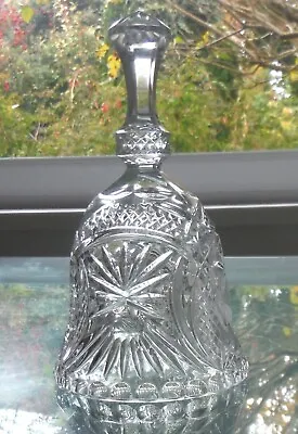 Buy Cut Crystal Glass Table Bell-ornate-good Size & Resonance • 10£