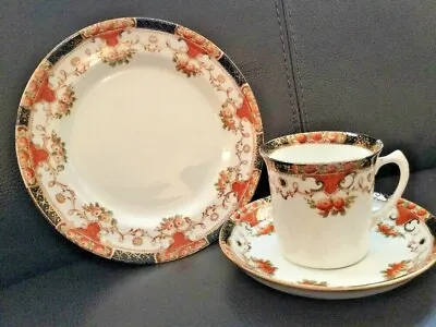 Buy Antique Royal Sutherland China Pattern 1105 Edwardian Tea Cup Saucer Trio Lovely • 11.99£
