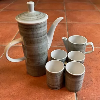 Buy Vintage Cinque Ports Pottery Monastery Rye Coffee Set Grey Green • 15£
