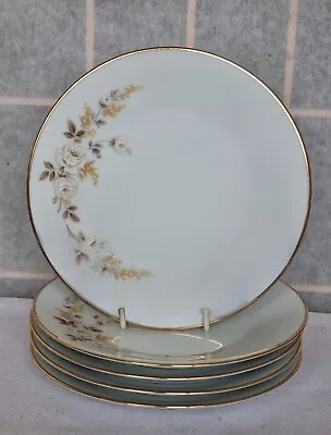 Buy Noritake China Plate Set Vintage Yellow Floral Fiona Pattern 5 Pieces 6.5  • 35£