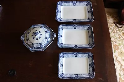 Buy Antique F&Sons Burslem Halford Tureen And Three Serving Dishes. • 20£
