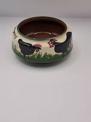 Buy Highly Unusuaul And Rare Double Cockerel Watcombe Pottery Sugar Bowl • 35£