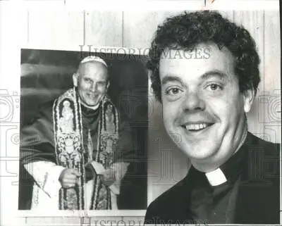 Buy 1979 Press Photo Father Jack Doherty, Diocesan Priest Pope Communion - RSC15957 • 18.95£