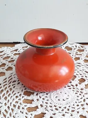 Buy Vintage 1920's Shelley Orange Vase, Art Deco • 38£