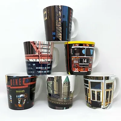 Buy Set Of 6 Fine Bone China Coffee Mugs Set Tea Cups Home Kitchen • 25.99£