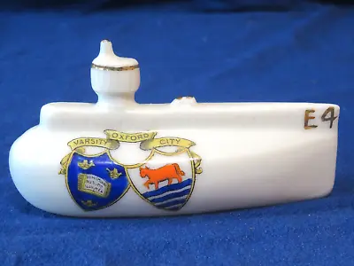 Buy Corona Crested China WW1 E4 Submarine - Oxford City & University • 7.50£
