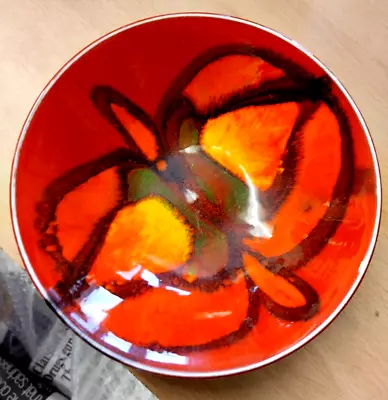 Buy Vintage Poole Pottery Delphis Bowl Shape 56 Perfect From House Clearance • 12.99£