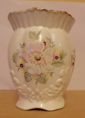 Buy Maryleigh Pottery  Blossom Time  Floral Vase 12cms X 10cms • 1.99£
