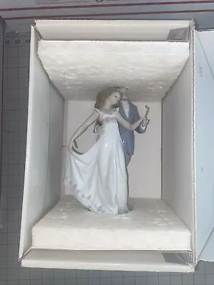 Buy Lladro Figurine: 7642 Now & Forever, In Box Wedding Newlywed Couple Damage • 85.17£
