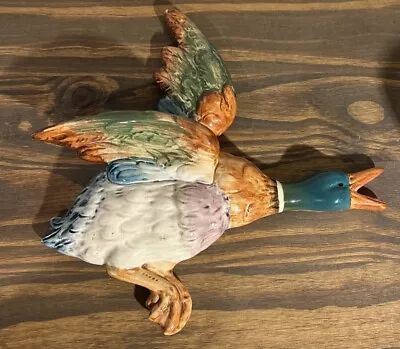 Buy VINTAGE BESWICK Made In England Duck Flying Mallard Large 596-0 Wall Plaque • 335.66£
