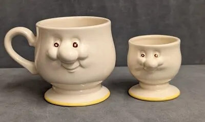 Buy Vintage Novelty Miniature Carlton Ware Mug And Egg Cup. The Mustard Shop Norwich • 8.50£
