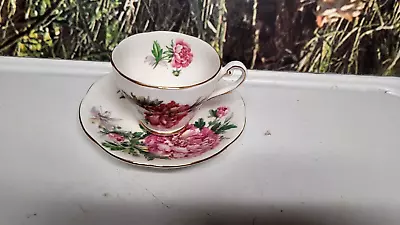 Buy Vintage Royal Standard Fine Bone China Tea Cup & Saucer Amethyst Pink Flowers • 9.59£