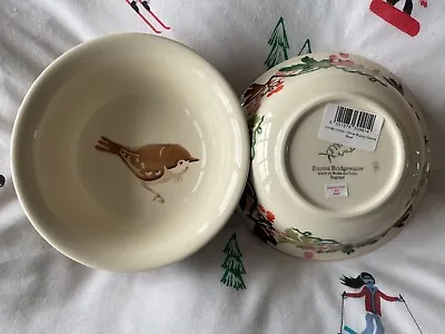 Buy Emma Bridgewater Pottery Cereal Bowls X 2 White Bryony Leaves Berries New Unused • 24.99£