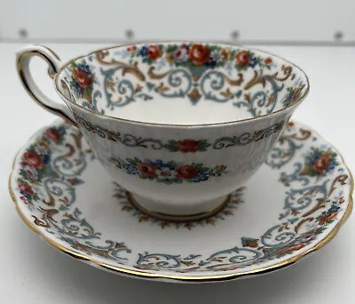Buy Tuscan  Orleans  Cup & Saucer Fine English Bone China Made In England 1940s  • 12.80£