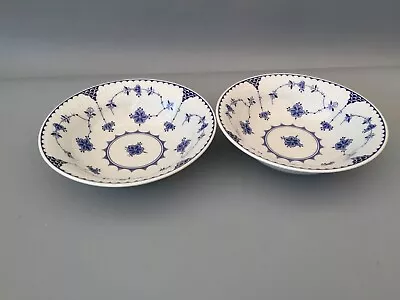 Buy Johnson Bros Denmark Blue Two Cereal Bowls • 20.99£