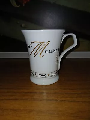 Buy Commemorative 2000 The Millennium Bone China Mug By Dunoon 10cm Tall BNWOT • 8£