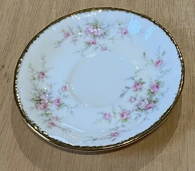 Buy Royal Albert Paragon Fine Bone China Victoriana Rose Saucer England Floral • 8£