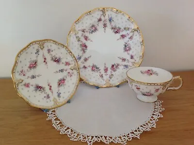 Buy Royal Crown Derby Royal Antoinette Cup Saucer Plate Trio Never Used Perfect • 75£
