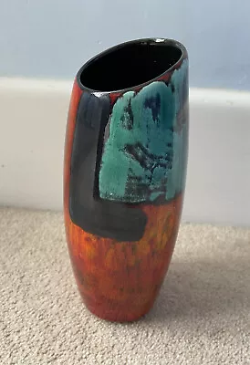 Buy Poole Pottery Volcano Vase • 50£