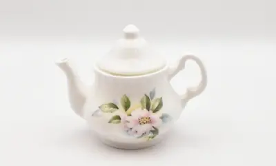 Buy Vintage Fine Bone China Floral Teapot Collectible Decorative • 12.95£