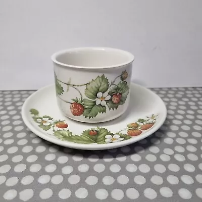 Buy J & G Meakin Marjolein Bastin  Libelle  Cup And Saucer. Strawberries 🍓 🍓 • 6.49£