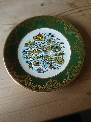 Buy Weatherby Hanley Royal Falcon Ware Decorative Plate South Wales 16.3 Cm Diameter • 7£