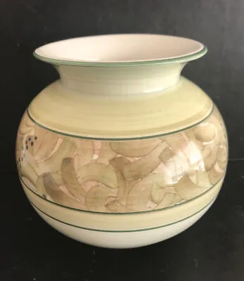 Buy Jersey Pottery Retro / Vintage Bulbous Vase-13 Cm High • 2.99£