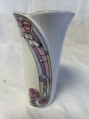 Buy Aynsley Fine Bone China Rennie Mackintosh Vase Home Decor Gift England • 7.50£