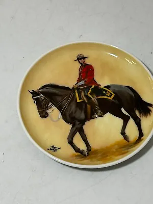 Buy Kaiser W. Germany Décor Canada Decorative Man On Horse Trinket Dish Plate #LH • 2.99£