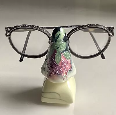 Buy Hand Painted Old Tupton Ware China Nose Shaped Glasses Spectacle Holder Stand • 10£