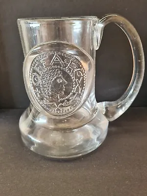 Buy Vintage Dartington England OFFA REX Glass Tankard Mug 5  • 0.99£