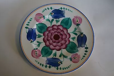 Buy Grays Pottery - Free Hand Painted Abstract Floral ART DECO Display Plate - C1928 • 64.95£