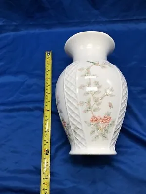Buy Vintage Royal Winton Ceramic Floral Vase. 11” Tall • 12£