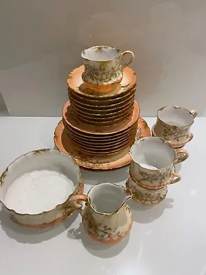 Buy Antique D & C Limoges French Porcelain Tea Set.  • 350£