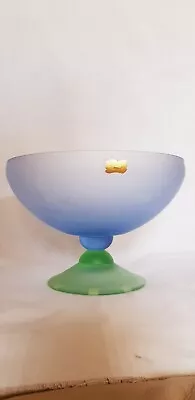Buy Moretti Large Murano Glass Satin Fruit Bowl • 65£
