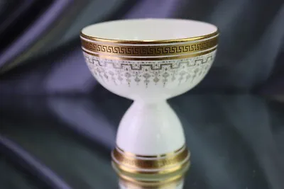 Buy Royal Cauldon H 8713 Black Greek Key Gold Trim Sherbet/ Large Egg Cup • 13.70£