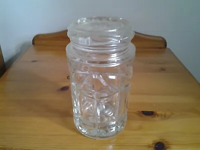 Buy Vintage Glass Condiment Jar • 5£