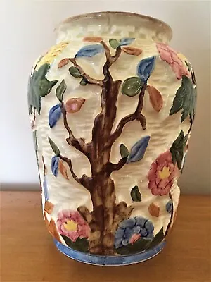 Buy H J Wood, Hand-Painted Vintage Indian Tree Vase Ref. 573/1769 • 20£