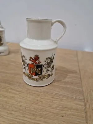 Buy Goss Crested Ware China Model Of Welsh Jack - Exeter Crest 10cm Tall • 7.25£
