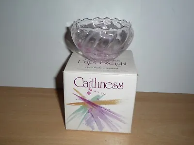 Buy Caithness Pink And White Glass Pin Dish New And Boxed  • 5£