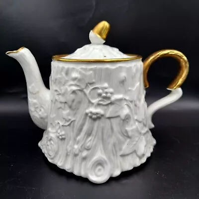 Buy Vintage Royal Stafford Fine Bone China Old English Oak Teapot • 74.09£