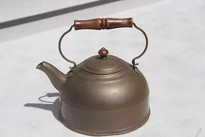 Buy Paul Revere Copper Kettle Vintage Tea Pot 1801 Revere Ware Wood Handle Rome NY • 40.70£