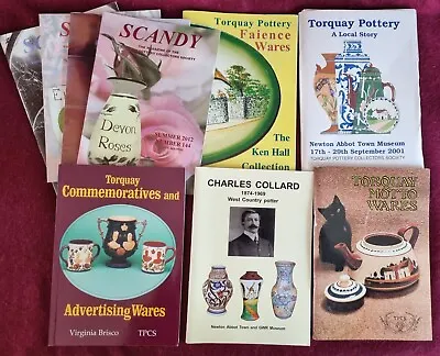 Buy 9 Torquay Art Pottery Booklets Moto & Faience Ware Charles Collard Scandy & More • 18£