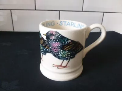 Buy Emma Bridgewater Half Pint Mug  Starling  Bird Seconds New Unused • 22.99£